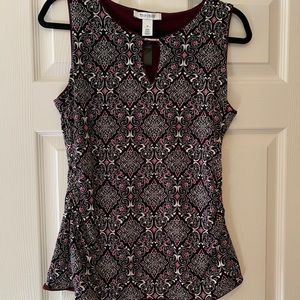 WHBM Sleeveless Reversible Top M